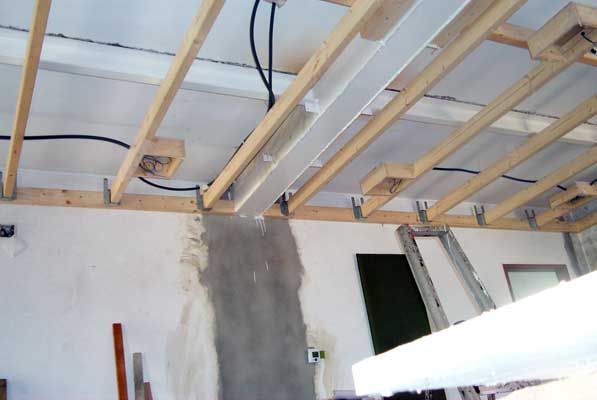 steel ceiling beam