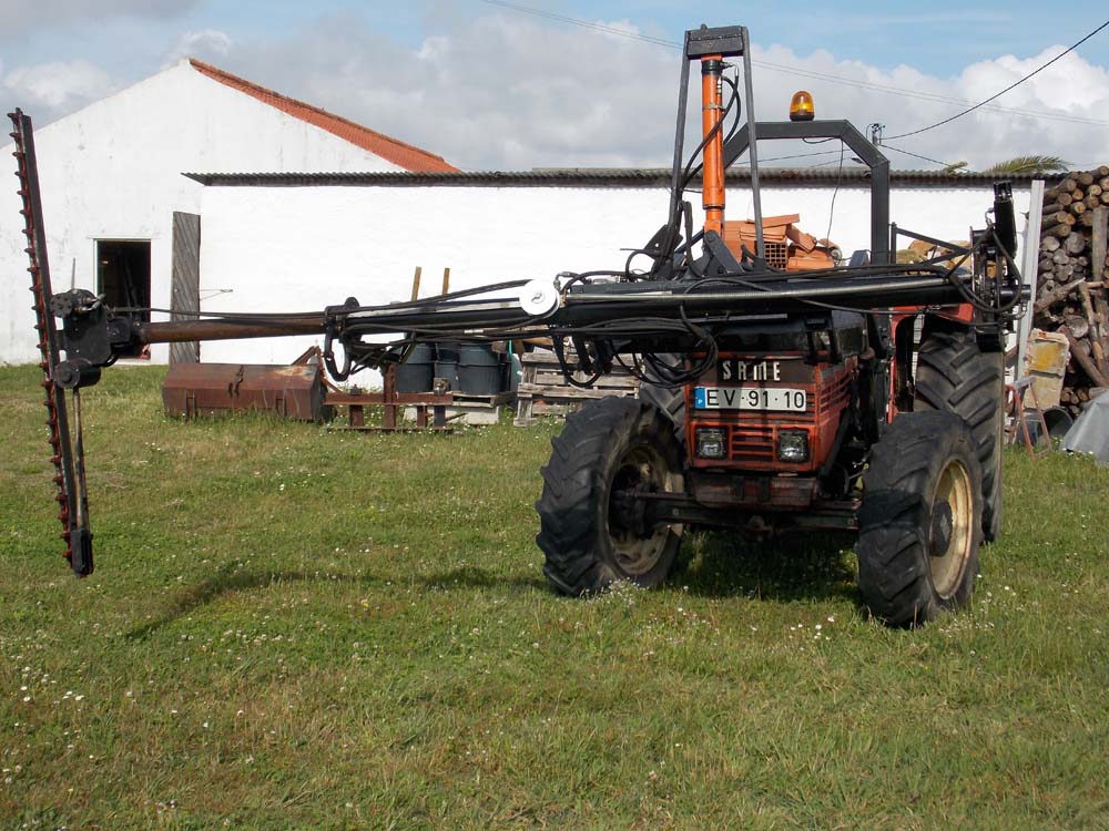 finger bar front end loader hedgecutter 